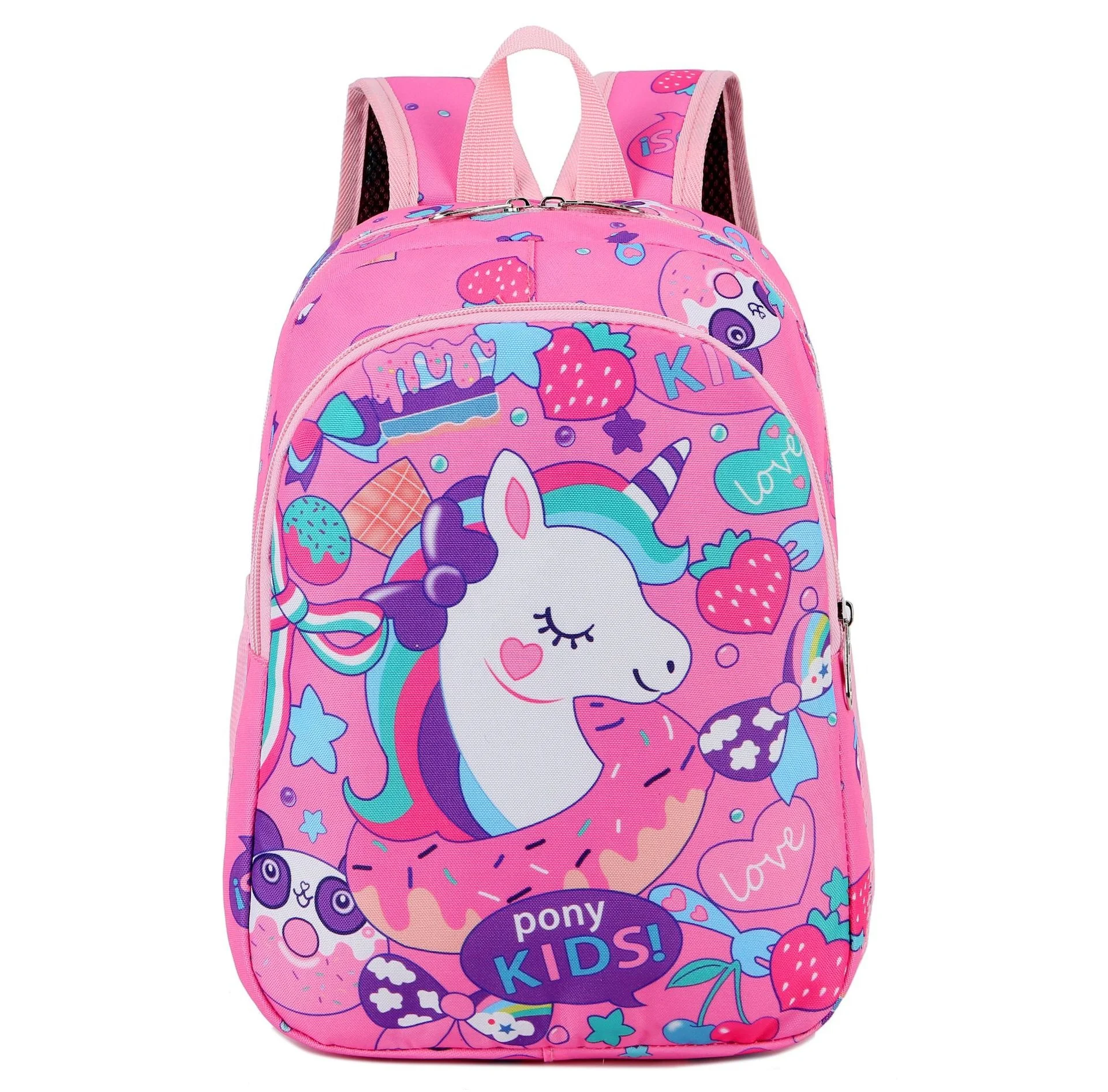 

Wholesale cute animal logo school backpack light waterproof stationery pupil backpack