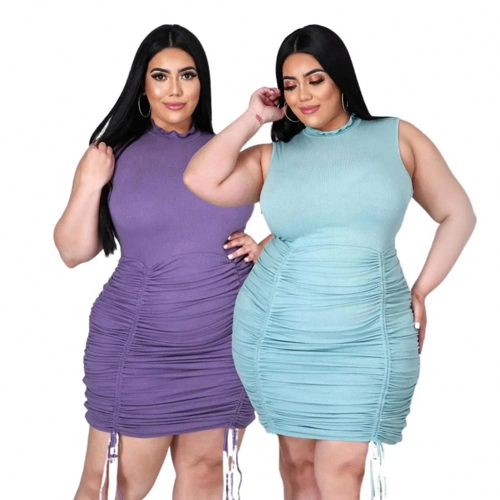 

Wholesale Formal Dresses Party Women Casual Summer Bodycon Dress Wrap Bandage