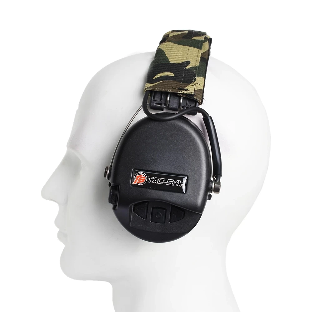 

Tactical Earphone TAC-SKY SORDIN IPSC Silicone earmuff version Noise reduction pickup headset