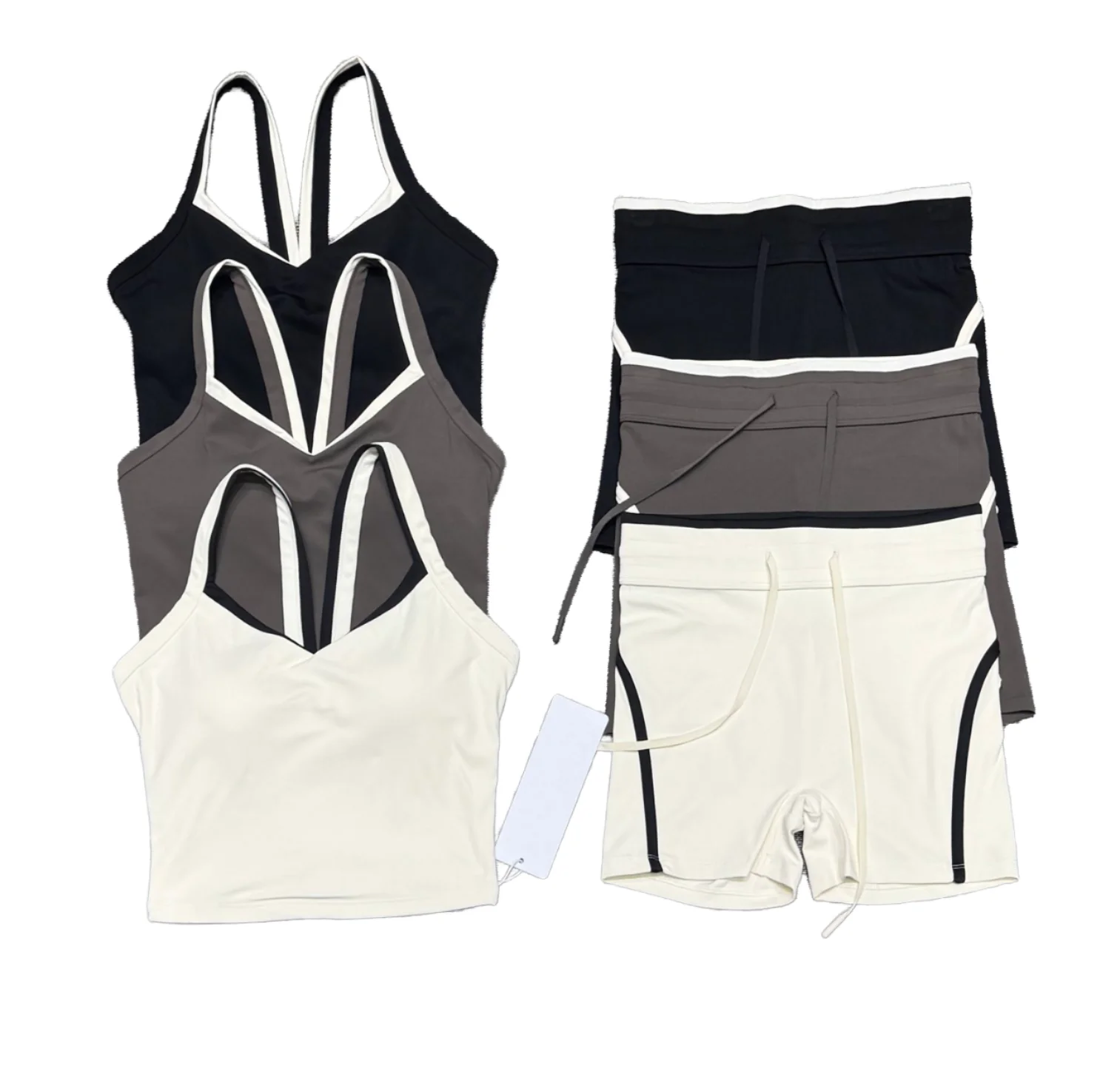 High-Impact支撑Nylon材质交叉背with Sports Bra