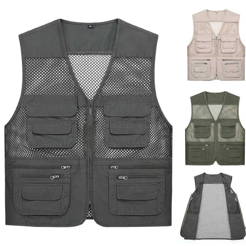 

Hot Sale Summer Fisherman Custom Fishing Vest With A Cheap Price