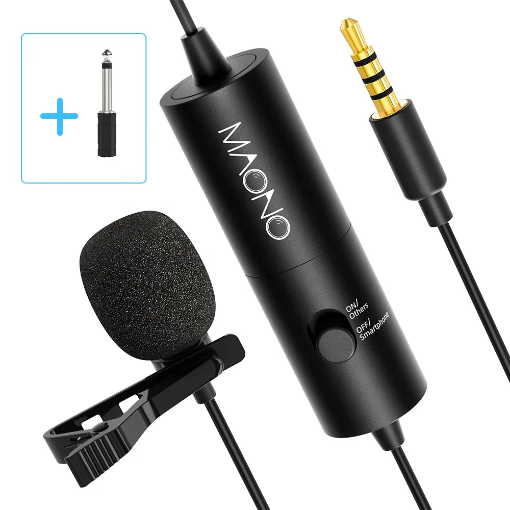 

MAONO lavalier lapel microphones for sale