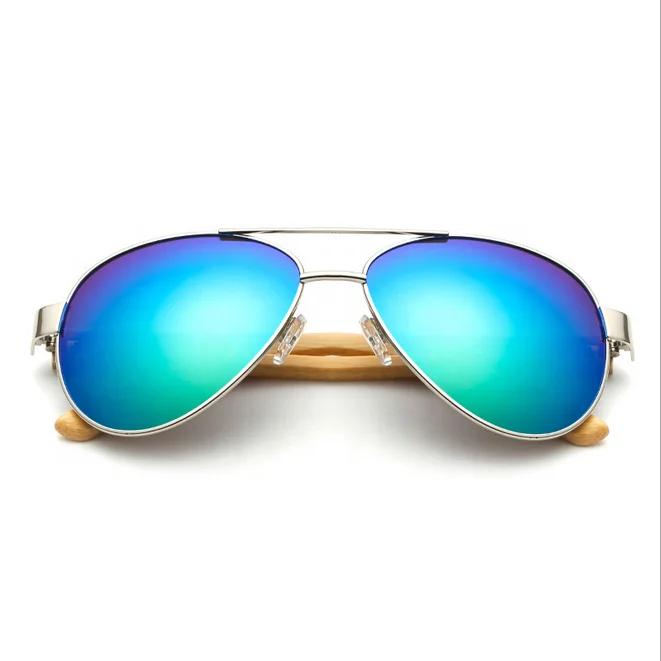 

Unisex fashion sunglasses shades tac lense bamboo legs eyewear wholesale