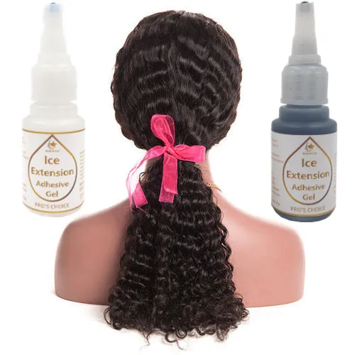 

Wholesale Waterproof Ice Human Hair Extension Adhesive Cold Hair Extension Nano extension