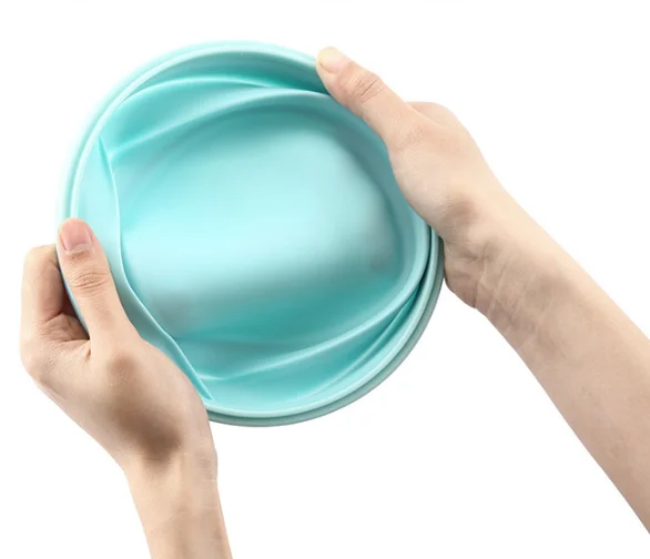 

take away food packaging kids heated silicone lunch box