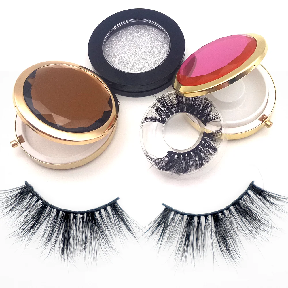 

25 mm siberian mink lashes 3d mink eyelashes with customize box wholesale cosmetics vendors popular lashes