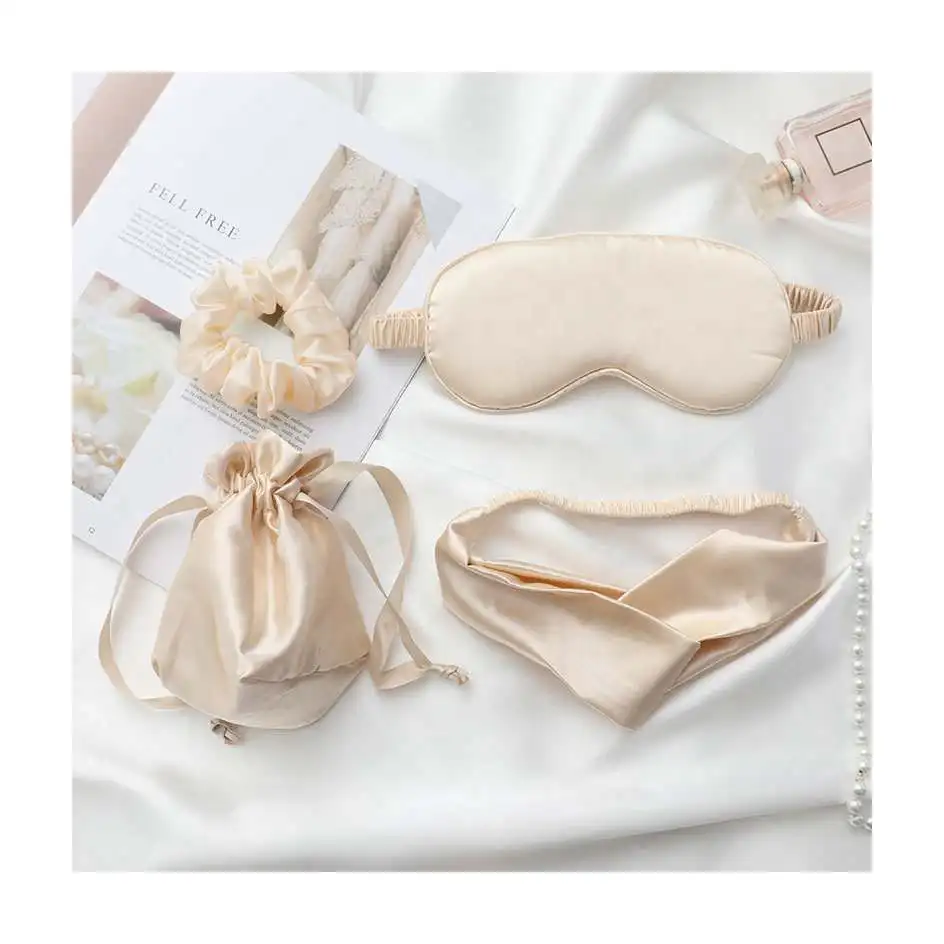 

Comfortable Mask With Eye Cover Travel Using satin eye masks
