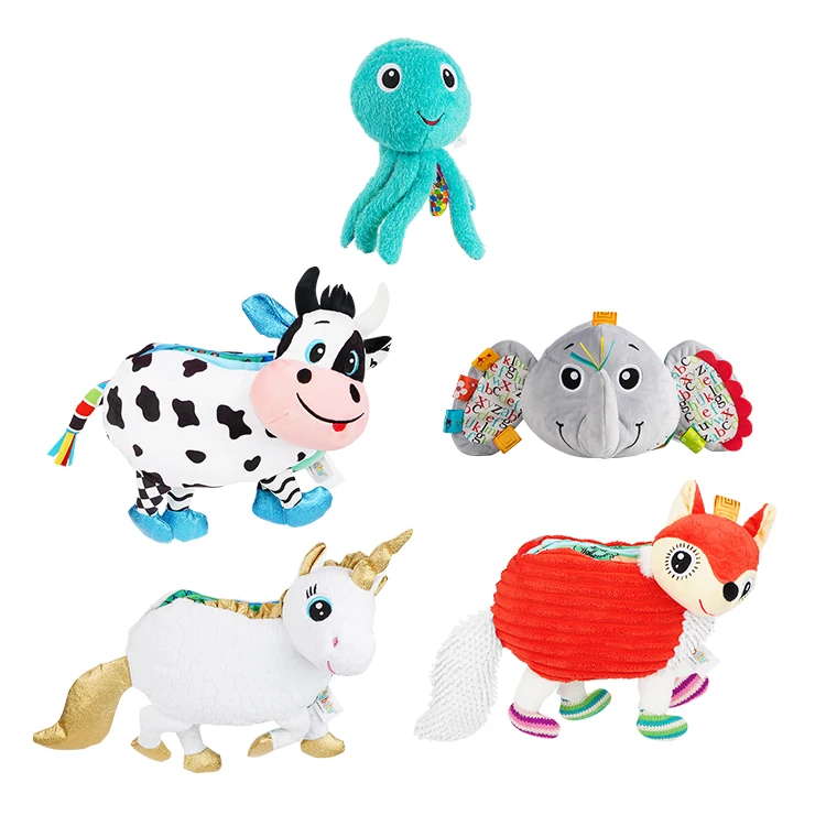 

Jollybaby Polyester Washable Cloth Fabric Book for Cute Baby Learning