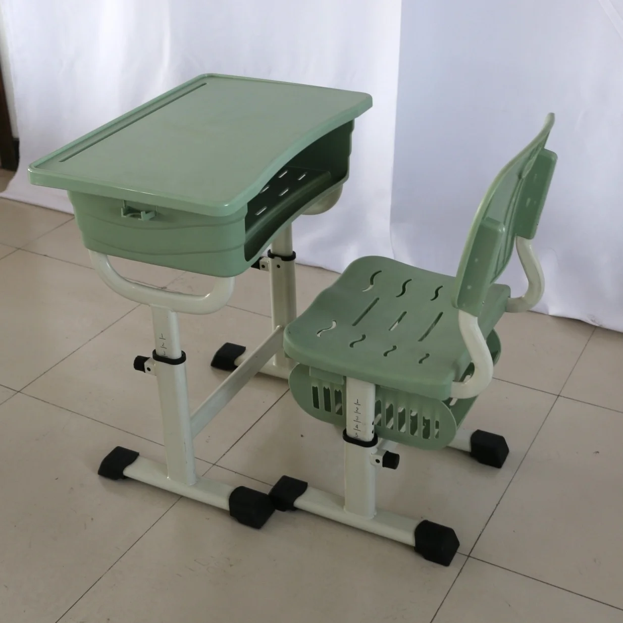 
Classroom furniture school student table and chair school 