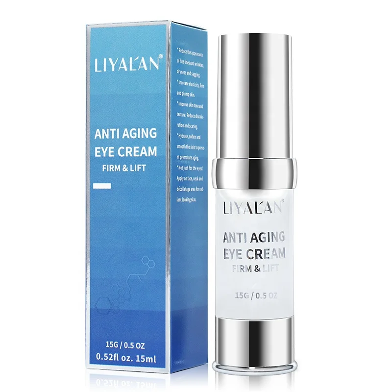 

Hot Selling Best Dark Circles Eye Bag Repair Anti Wrinkle Puffiness Skin Firming Under Organic Eye Lifting Cream