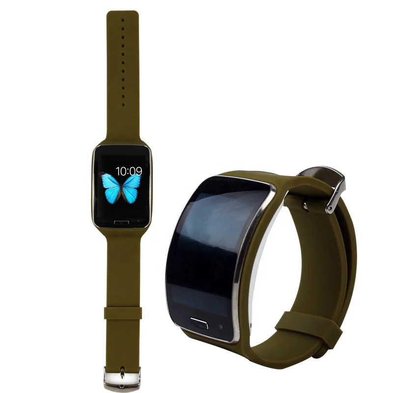 

Tschick for Galaxy Gear S SM-R750 Smartwatch Replacement Silicone Sport Bands, Multi-color optional or customized