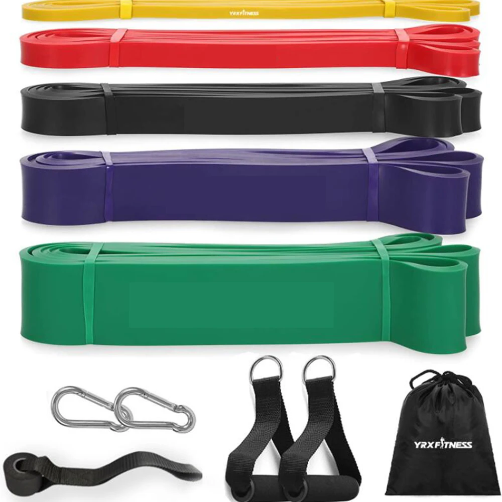 

custom logo pull up Latex pull up resistance bands elastic band, Green/pink/purple, or pink/grey/black or light gray/grey/black