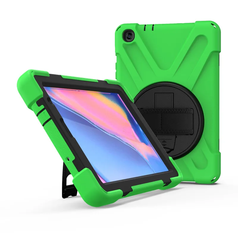 

Heavy Duty Shockproof Hand Strap Tablet Back Cover For iPad 10.2 Case With Pen Holder For iPad 7th 8th Generation