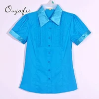 

Good quality various color women blouse branded apparel stock