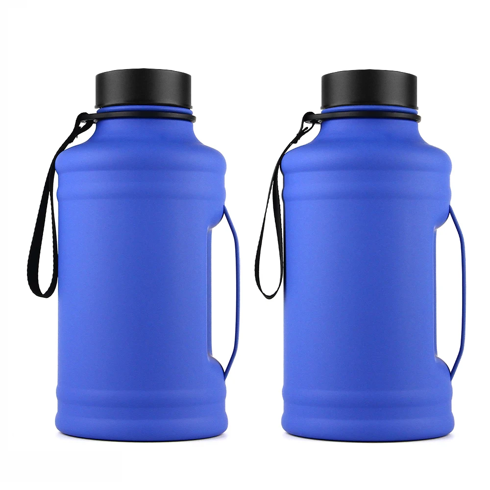 

New product stainless steel water bottle with handle portable bottle custom logo custom color
