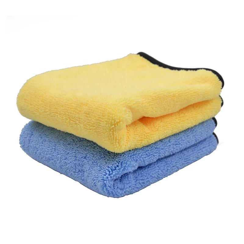 

Coral velvet car clean microfiber cloth two-color double-sided Super Absorbent Ultimate Drying Pet Towels