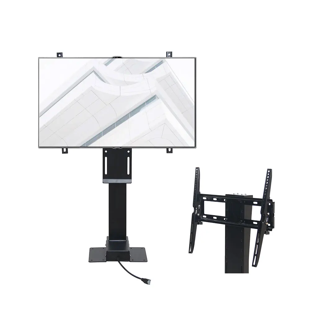 

Factory Price 57 Inch New Design Metal Electric TV Lift Remove Bracket Base, Black,white, grey