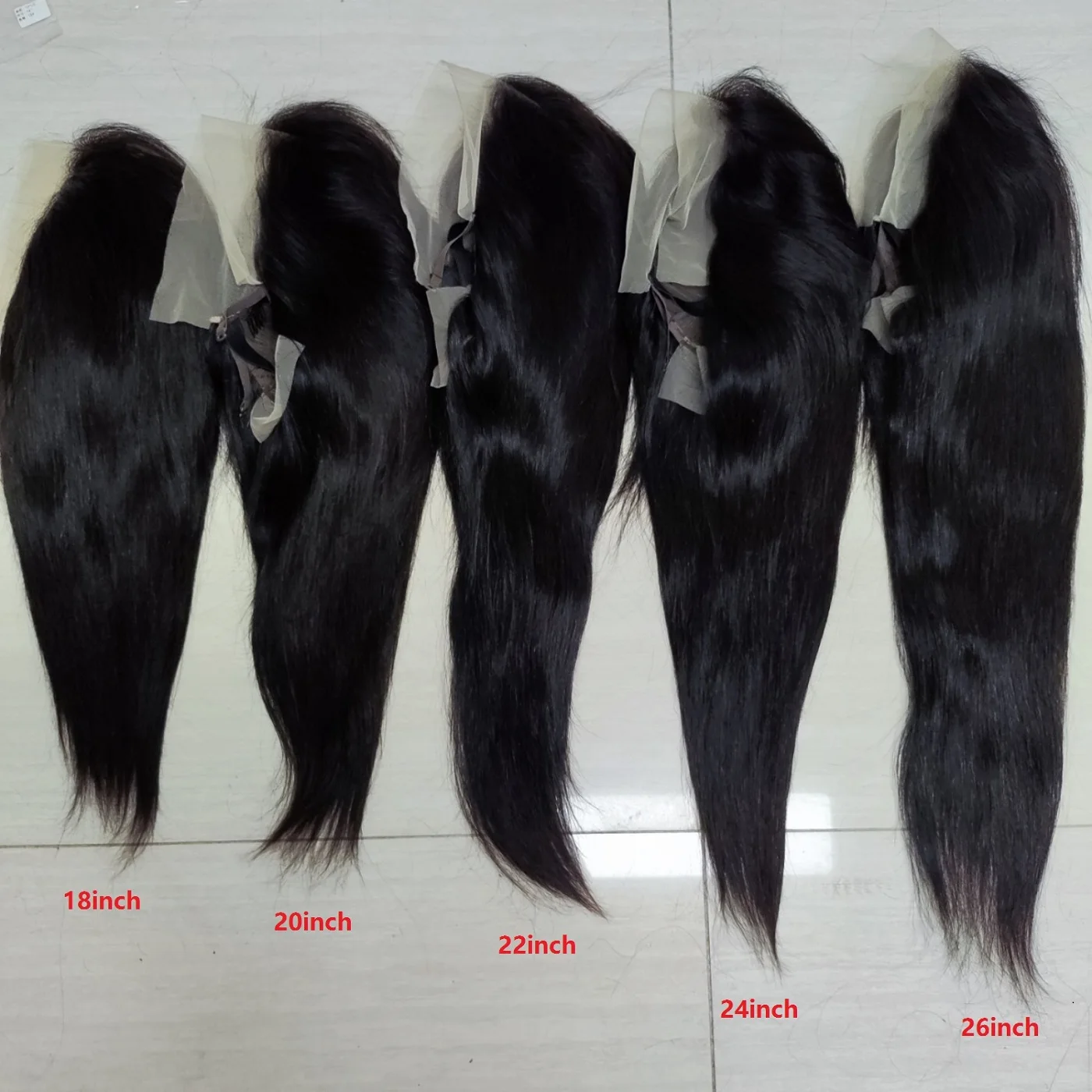 

Letsfly Wholesale Cheap Custom-Made Ear to Ear Lace Frontal Wigs 16inch-30inch Human Natural Hair With Closure 9A Wigs