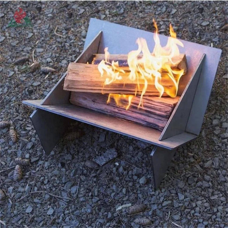 

Corten steel teppanyaki barbeque grill portable grill barbeque for camping with easily Assemble gas barbeque grill outdoor