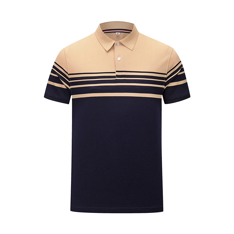 

Exquisite workmanship man polo t-shirt 100% cotton Business men's clothing