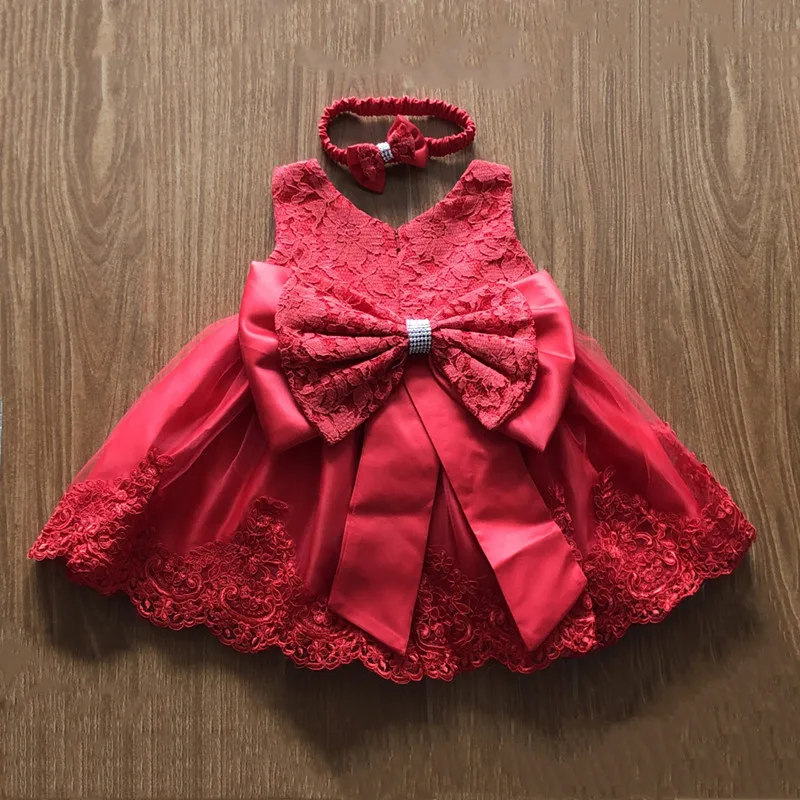 Fashion Girl Cute Bow Princess Dress Sleeveless Birthday Mesh Breathable Princess Dress