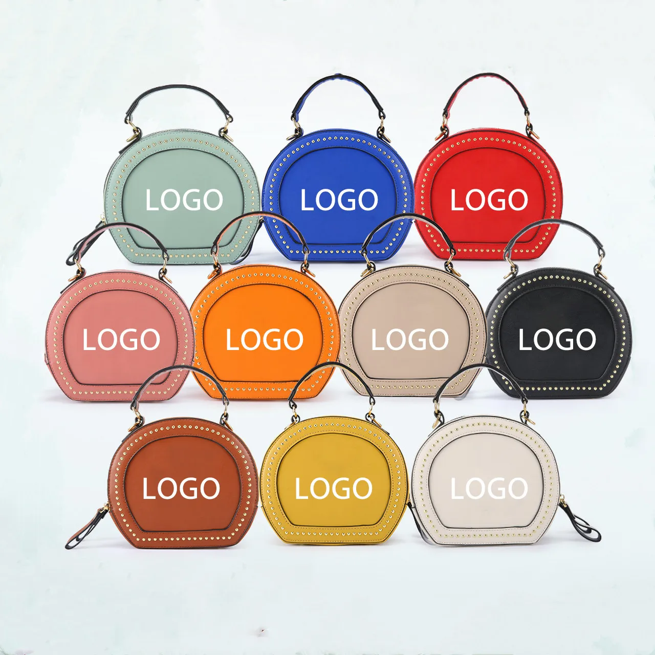 

Designer Custom Purses Handbags Women Female Fashion Purses Hand Bags Handbags Ladies, 10 colors available