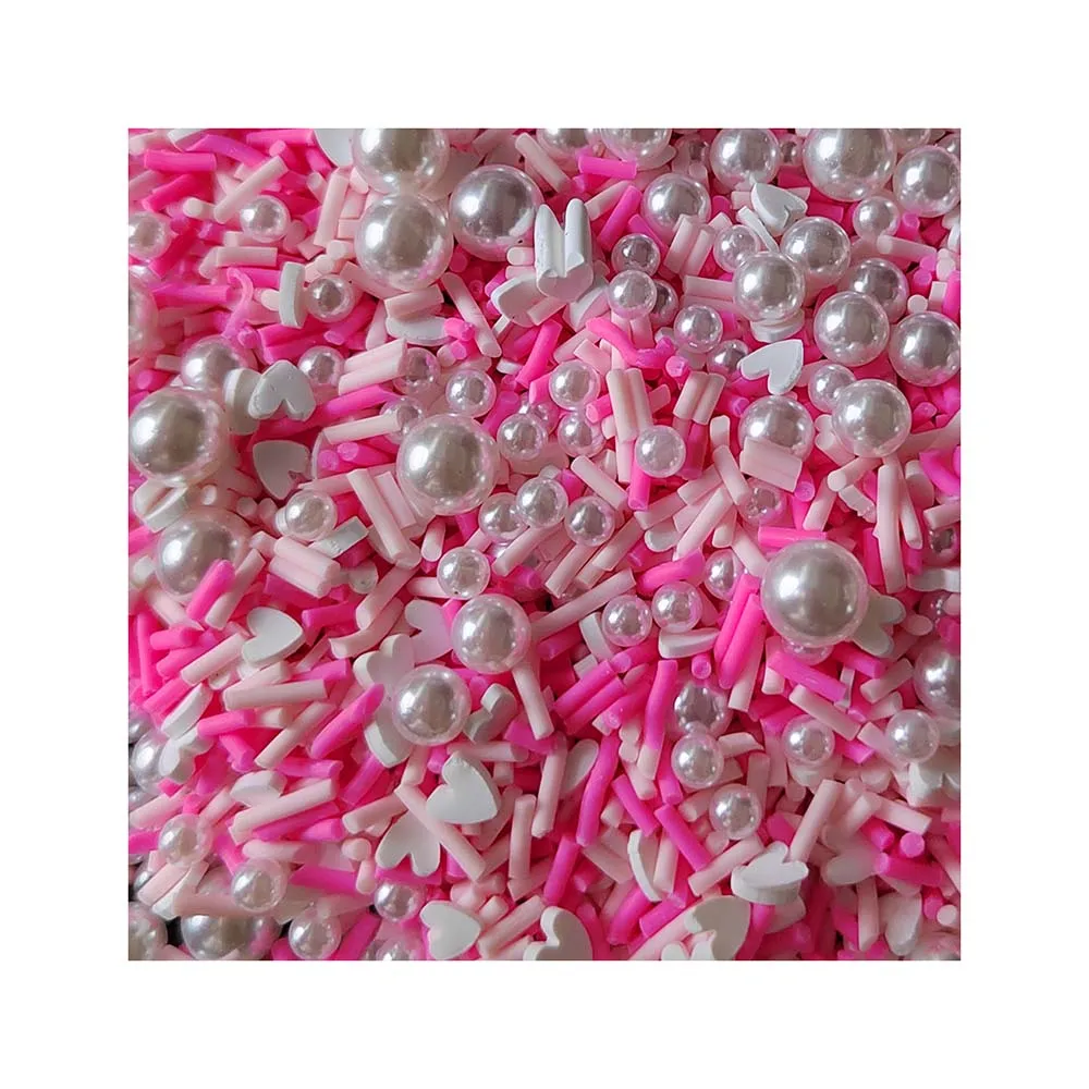 Hotsale Mixed  Polymer Clay Slime Additives Supplies Beads DIY Kit Accessories  Clay Sprinkles  Mix for Fluffy Clear Slime Clay