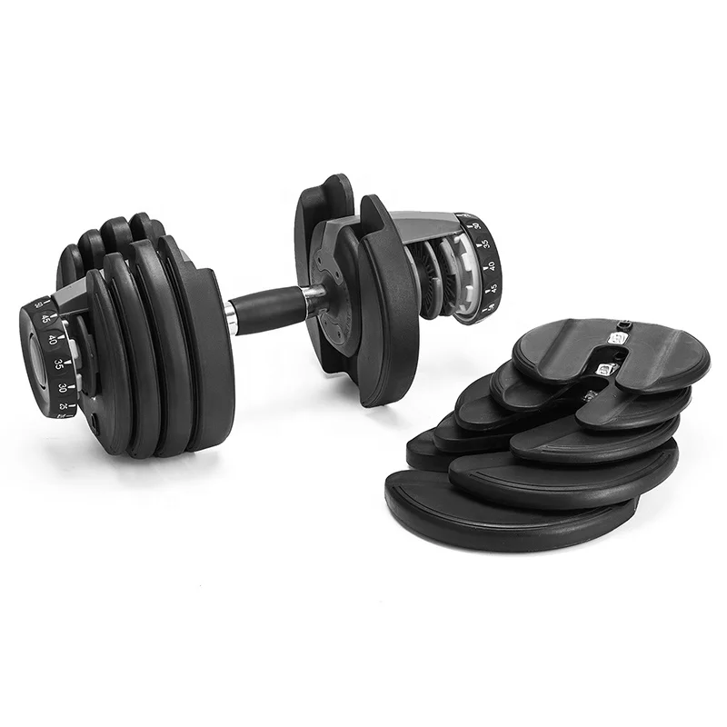 

high quality fitness equipment for body building adjustable dumbbell set, Custom color