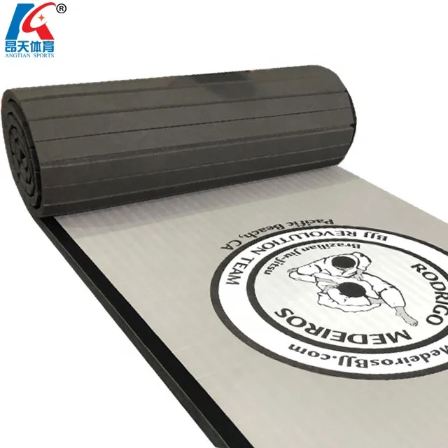 

ANGTIAN grey roll out bjj mats cheap martial arts wrestling mats tatami for judo, Red,blue,black,green,white,grey,yellow,orange