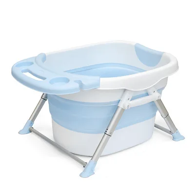 

Wholesale New products supplies large size Portable Comfort can sit and lie down Plastic Kids Baby Bath Tub, Gray,pink,blue,green