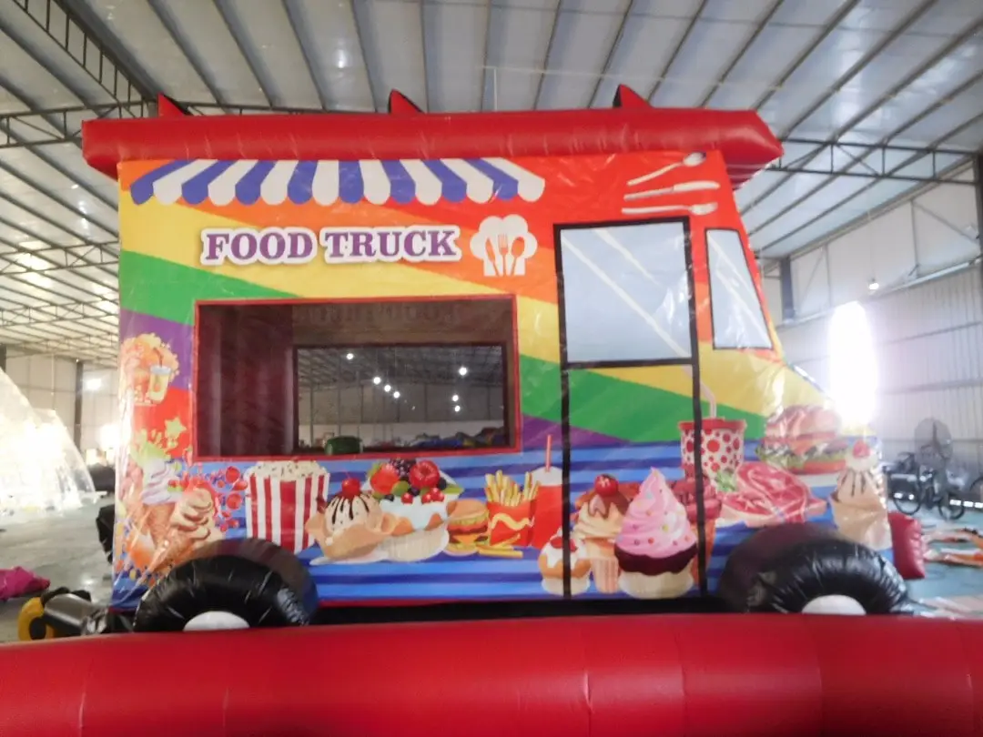 Portable Inflatable Carnival Treat Shop Tent Food Truck Icecream Car