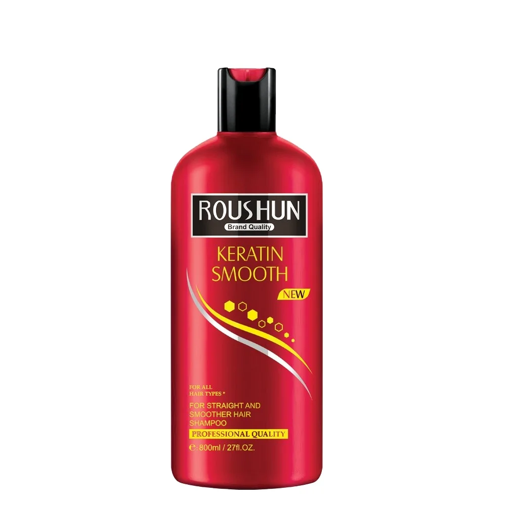 

ROUSHUN Professional Quality Keratin Smooth Shampoo for Frizz-Prone & Colour Treated Hair Neutralizing Hair Shampoo