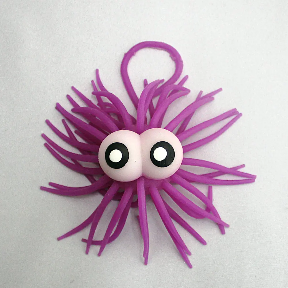 
Flashing urchin ball ,big eyes,sea urchin puffer ball for kids 
