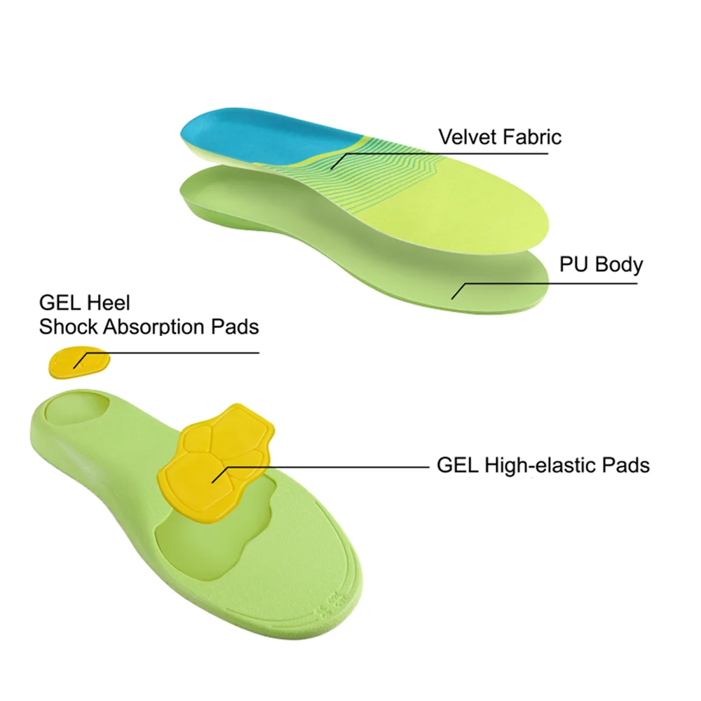 

Anti Sweat Insole Orthopedic Insole For Heels Padded Insole