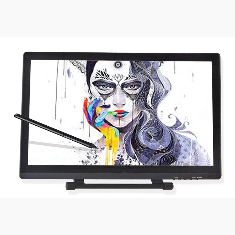 New fully automatic 21.5 inch LED newest display graphic tablet drawing pen monitor