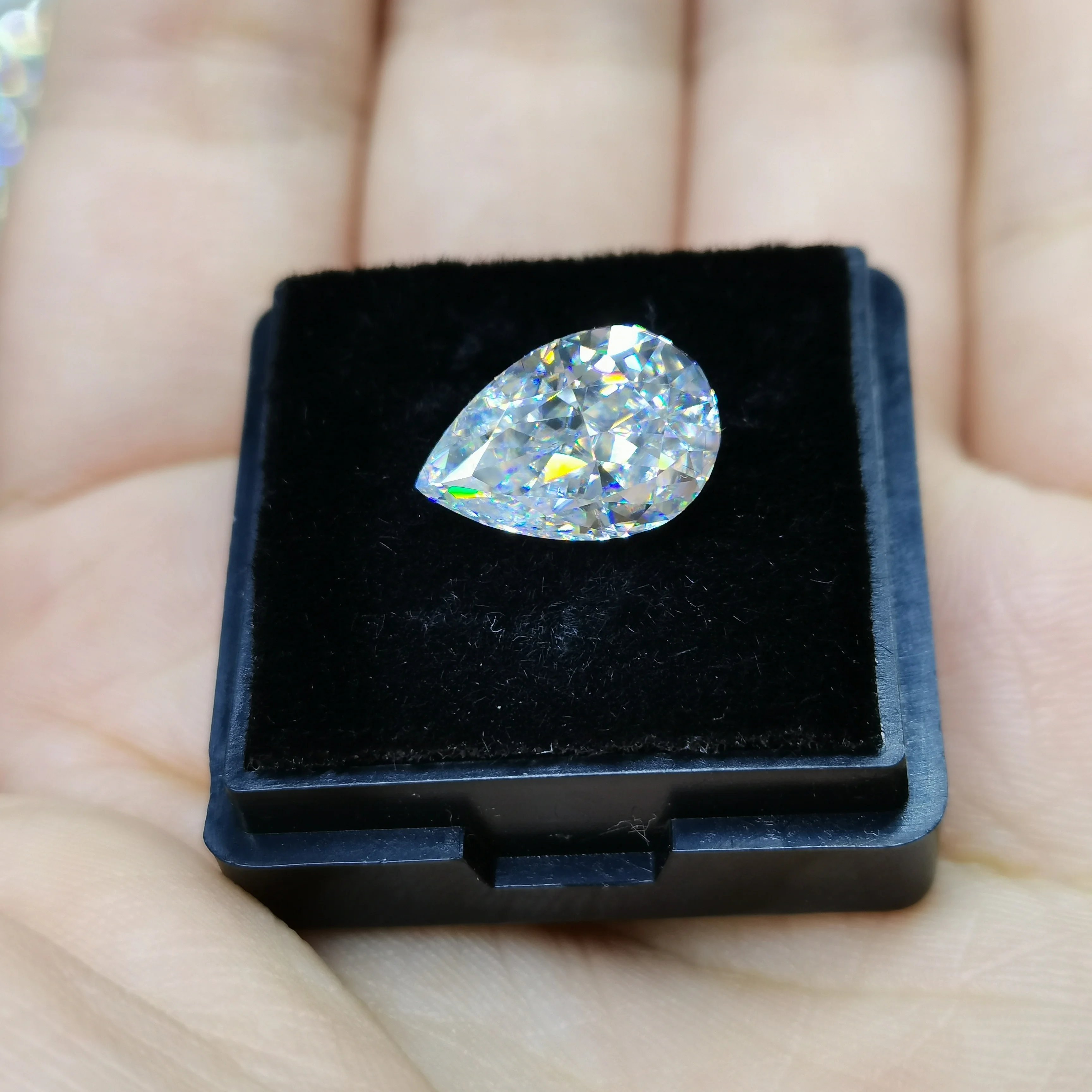 

ay 8x12mm D VVS1 Loose Gemstones Lab Grown MOissanite Diamond Jewelry Making Holycome Crushed Ice Hybrid Pear Cut GRA Reddit
