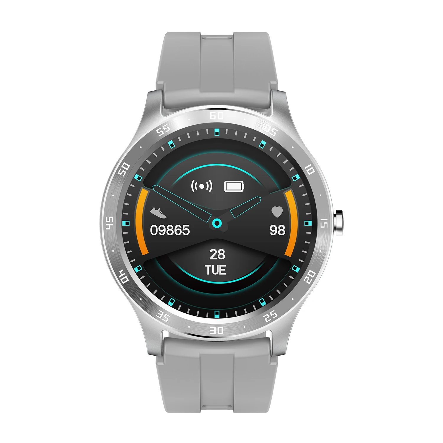 

On line Shop India TS05 Round Screen Android Smart Watch With Waterproof smart bracelet for phones