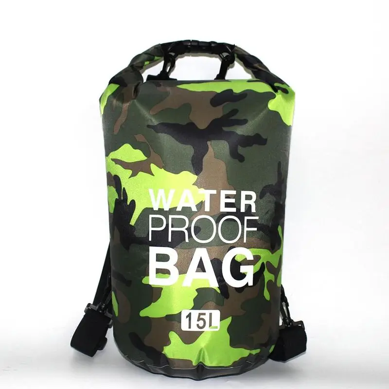 

Roll Top Sack Keeps Gear backpack Waterproof Dry Bag for Kayaking Rafting Boating Swimming Camping Hiking Beach Fishing, Multi-colors