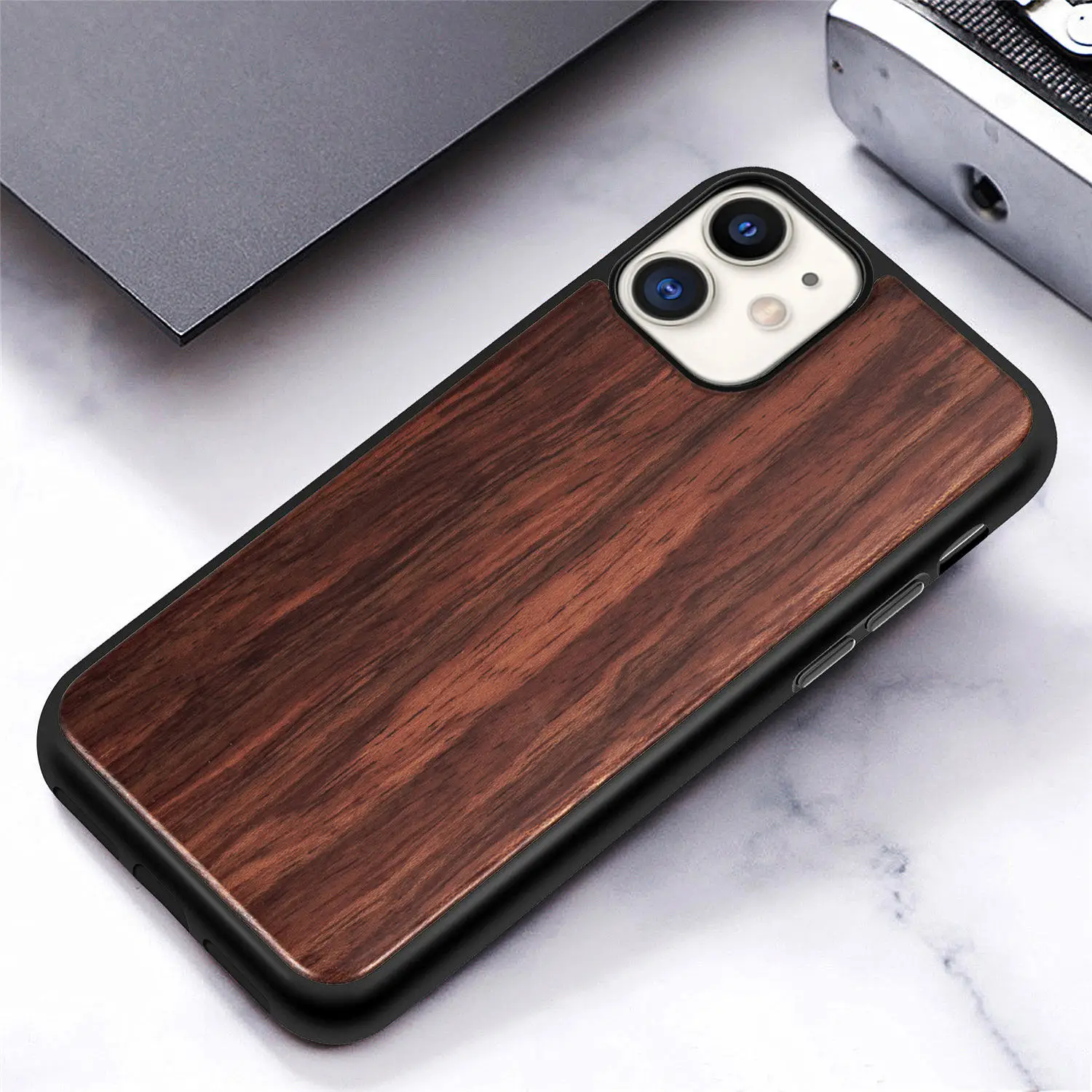 

Real Wood Custom Wooden Friendly Hard Handphone Mobilephone Wood Cover Phone Case Shell For iPhone X XS Case