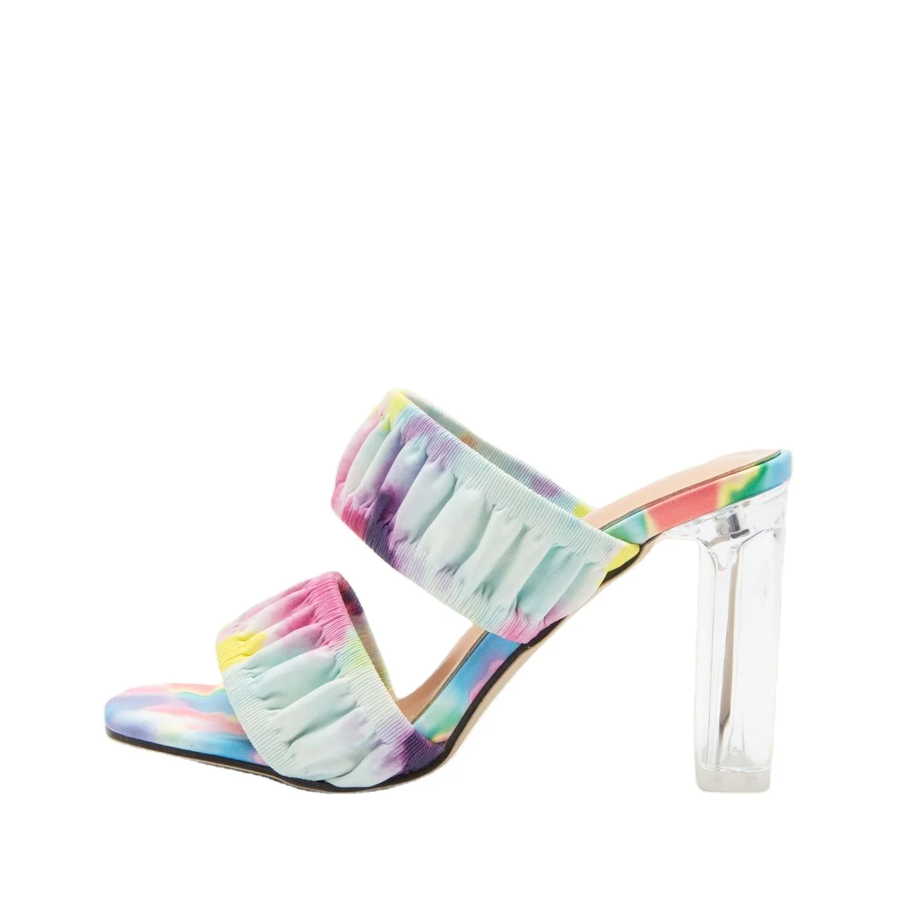 

Summer European and American style open toe high heel sandals women's 2021 summer fashion sexy open toe women's shoes, Picture