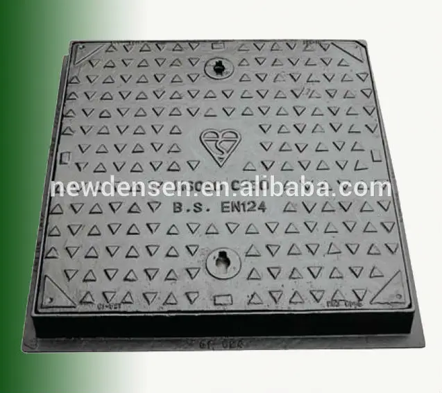 Densen Customized Oem Heavy Duty Cast Iron Chamber Cover Cast Iron
