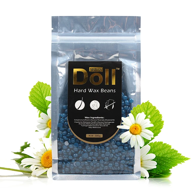 

300g Customizable logo/OEM ODM packing depilatory hair removal hard wax beans