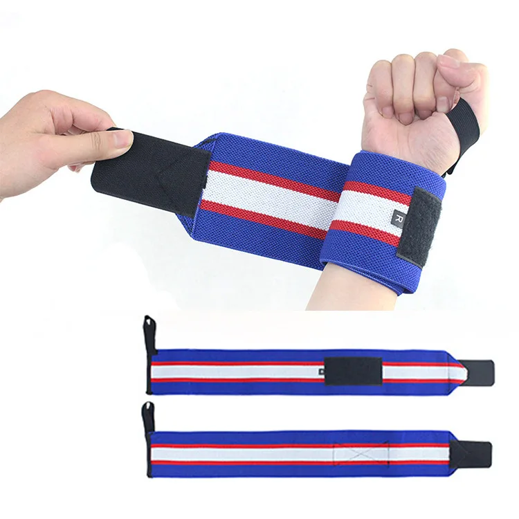 

Wrist Wraps With Palm Support Wrist Support Brace Weight Lifting Power Strength Training Wrist Protector, Blue