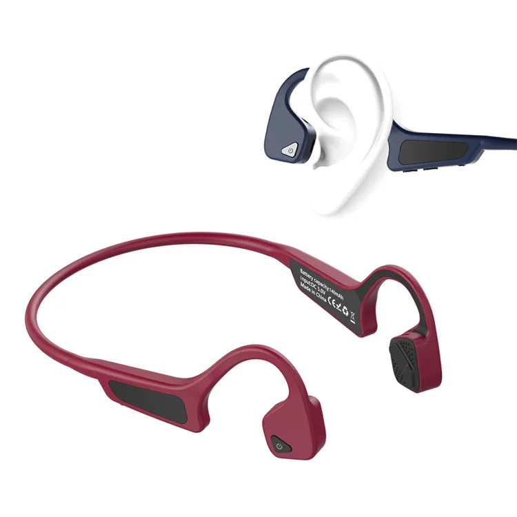 

Ear Hook Bone Conduction Headphone G18 Wireless Outdoor Sport Headset Portable Handsfree Earphones For Blue tooth 5.0