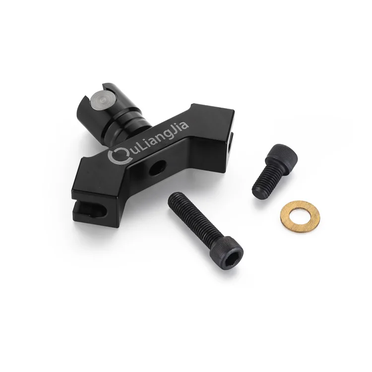 

Stocked Aluminum Quick Adjustable Release V Bar for Recurve Bow Stabilizer, Black