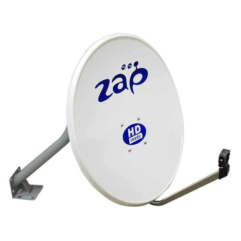 

ZAP K60 New design satellite antenna dish satellite dish with high quality New HDTV Antenna Customized ku band, Grey