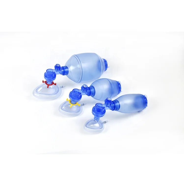 
Hot Sale Medical Consumables PVC Adult Bvm Resuscitator Kit 