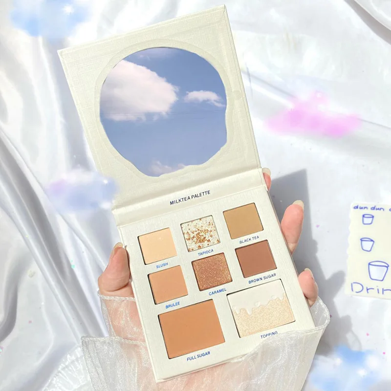 

DIKALU hot seller on eye shadow makeup trend 2021 metal above eight colors metallic powder eye cosmetics