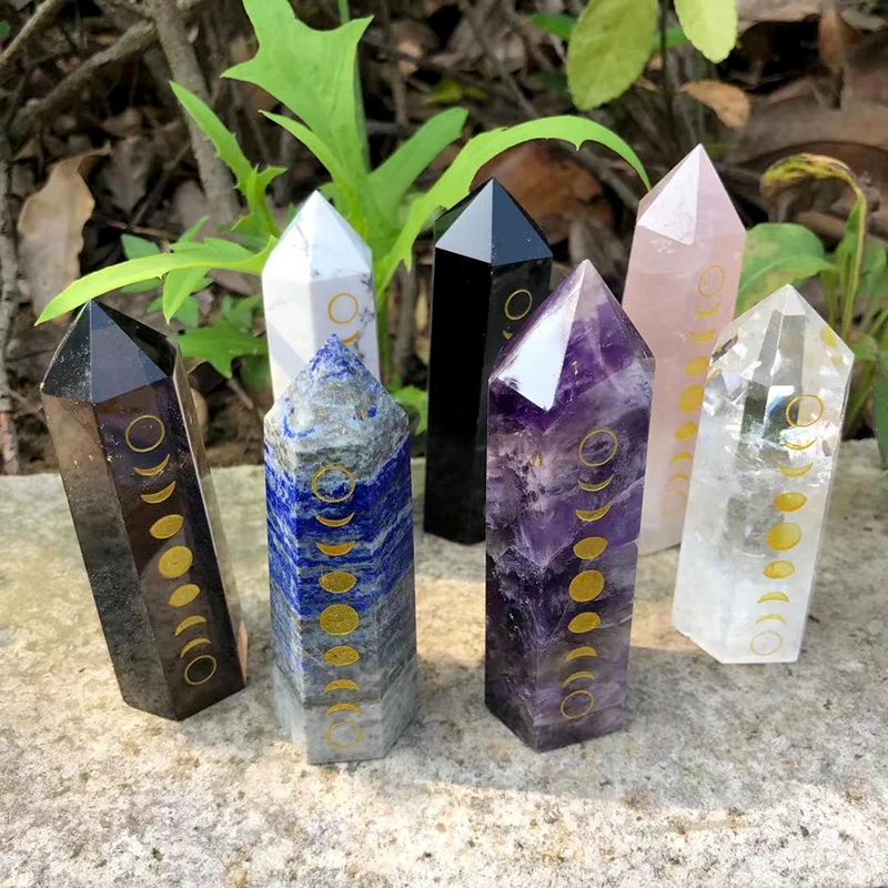 

Wholesale Natural Crystal Carving Tower Crystal Obelisks Points For Healing