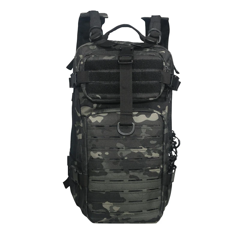 

Durable 600D PVC Small 26L Military Backpack, Camouflage black